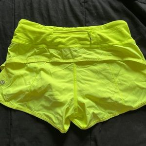 Lululemon speed up shorts